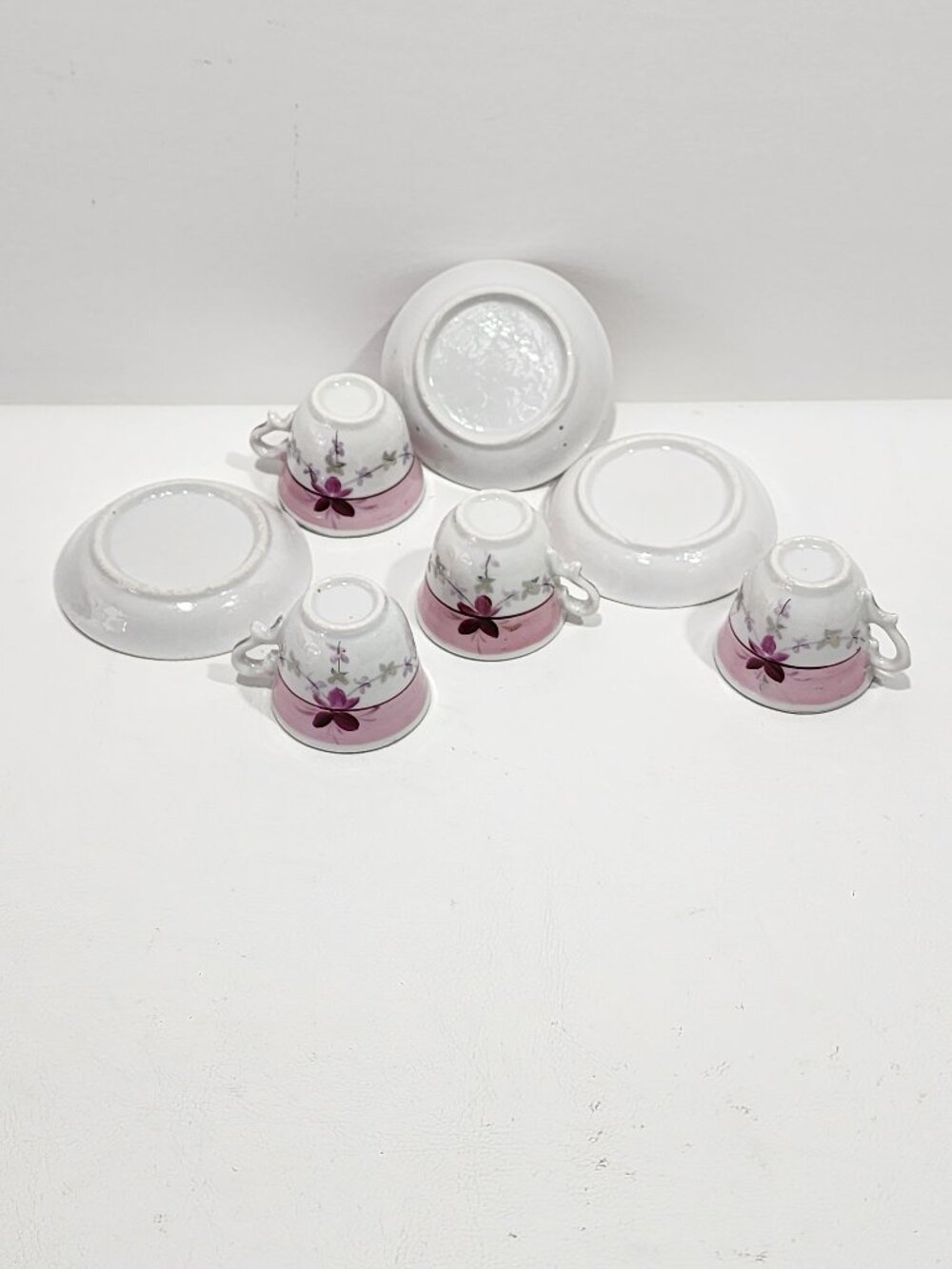 ANTIQUE 19th Century China Childs French Dejeuner Style Lunch Tea Set c1890 RARE - Picture 6 of 15